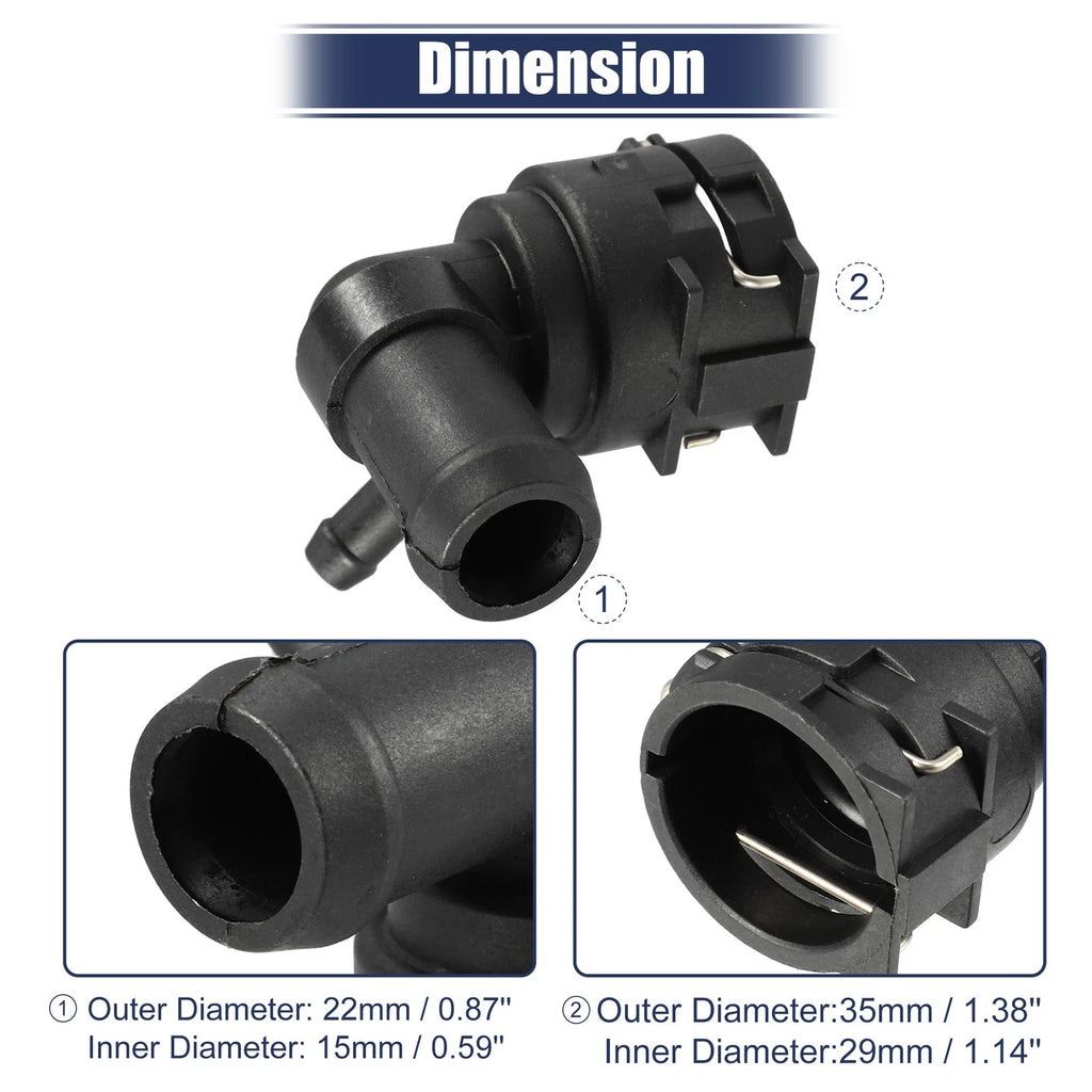 Radiator Coolant Pipe Connector Hose for Audi 