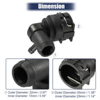 Radiator Coolant Pipe Connector Hose for Audi 