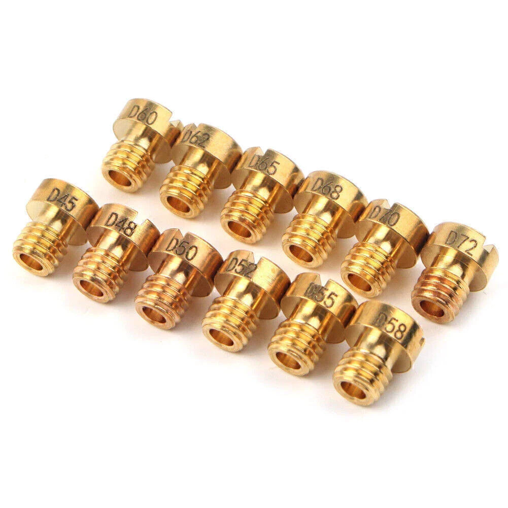 5mm Carburetor Main Jets  #45-#72 for Dellorto Sha Phbg