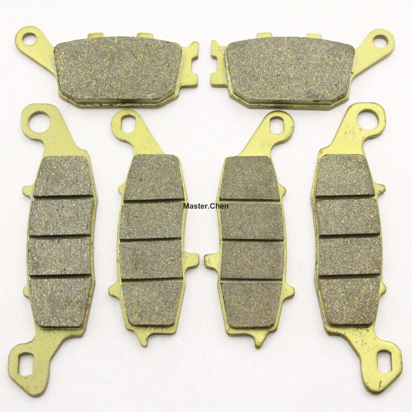 Set of 4 Brake Pads for Suzuki SV650 (2003–2010) / Vstrom 650 1000 (DL650 DL1000)