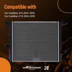 Cross Flow Auto Radiator for Cadillac ATS/CTS (2013-2016)