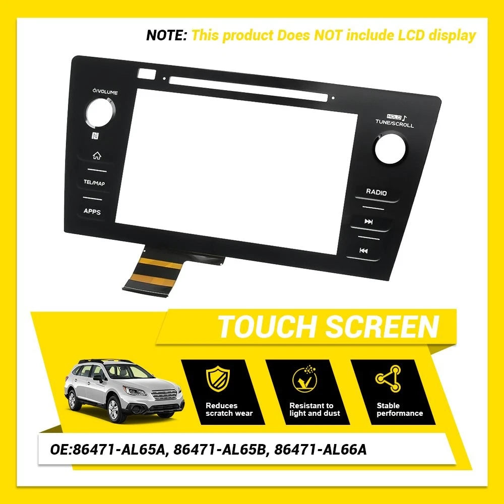 Touch Screen Digitizer for Subaru Legacy Outback (2018–2019)