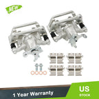 Set of 2 Rear Brake Calipers w/ Bracket for Dodge Journey (2012–2018) 18-B5464