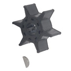 Water Pump Impeller & Key for Yamaha Outboard (6L2-44352-03, 90280-03024)