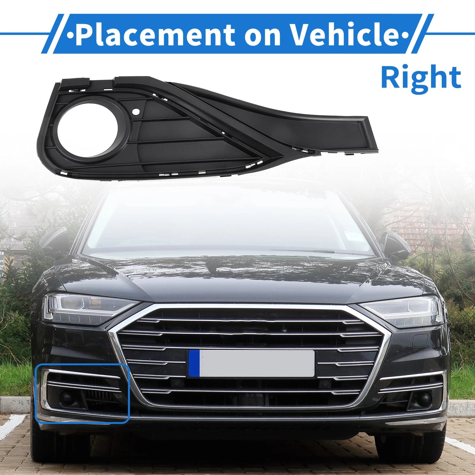 1 Pc Fog Light Grill for BMW 4 Series (2013–2016) No. 51117294834