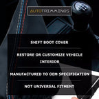 Manual Shift Boot for Mazda Miata MX5 (1999–2005) Beige Stitch