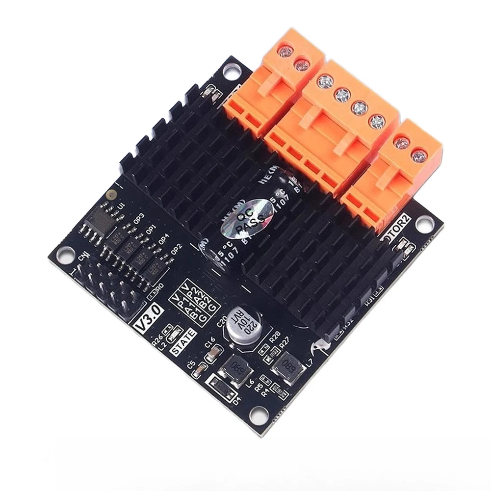 Dual Channel H-Bridge Driver for Brushed DC Motors (5.6V-33V, 12A)