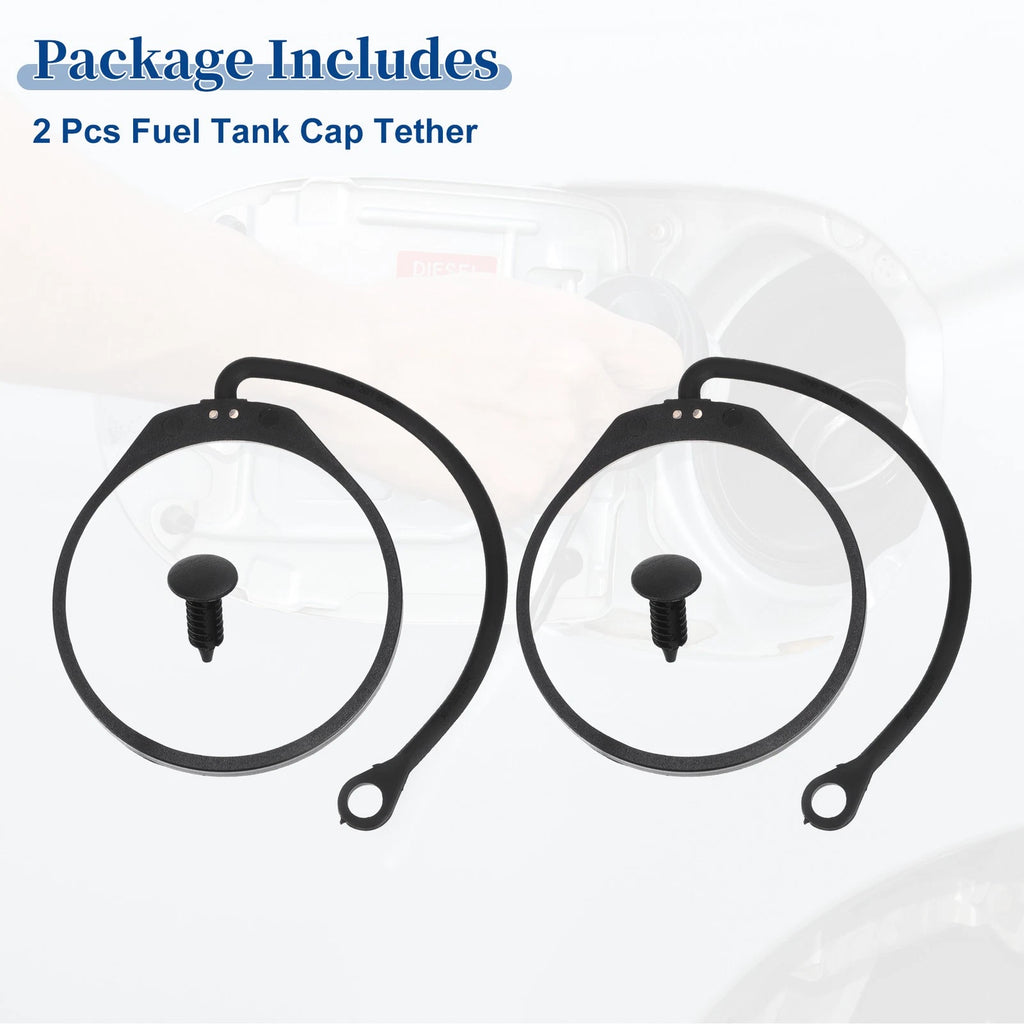2X Fuel Tank Cap Tether O Ring for Audi 90 (1993–1995) No. 1H0201553B