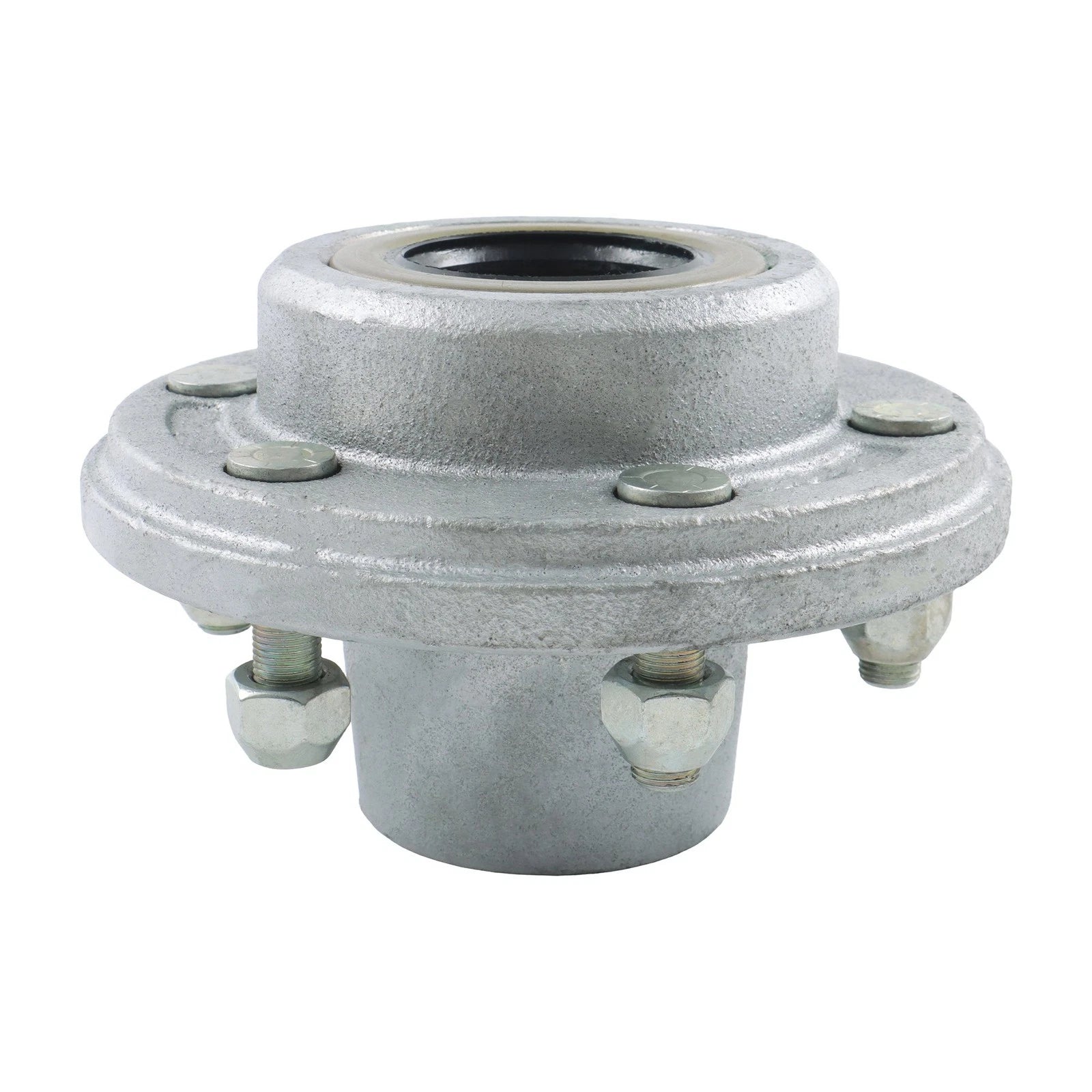 6 On 5.5" Galvanized Trailer Hub Kit for 6000lb Axle (Year Range)