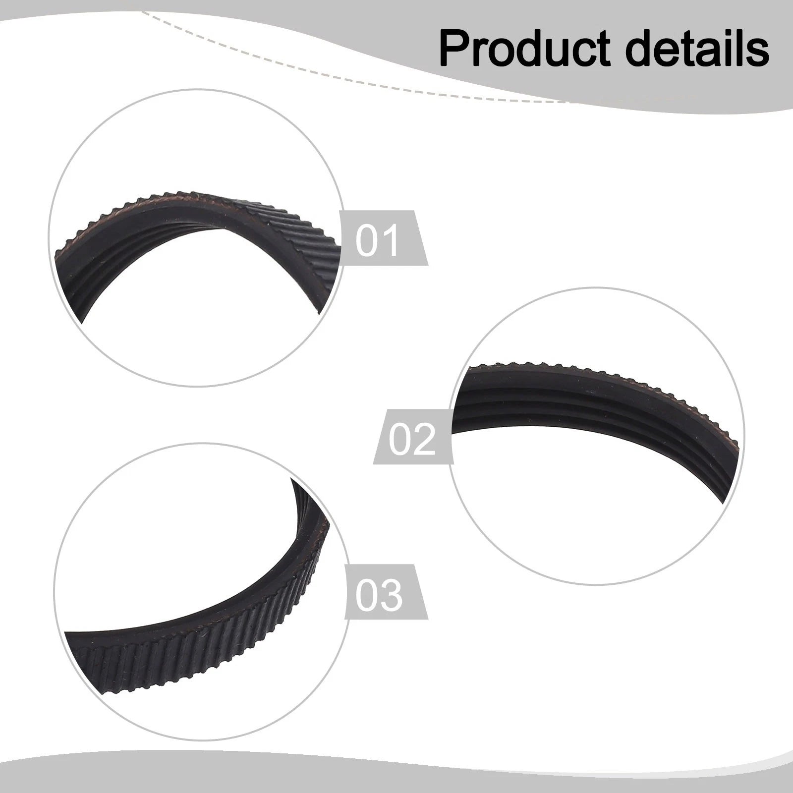 1/3pc Belt for Power Tools (218mm 9.6mm) - Part Number 958718