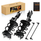 Front Shock with Sway Bar End Link for Hyundai Sonata (2016–2019), Kia Optima (2016–2019)