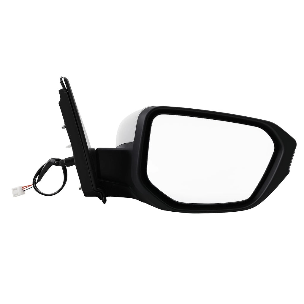Left Side Mirror for Honda Civic EX (2016–2021) Power Painted White