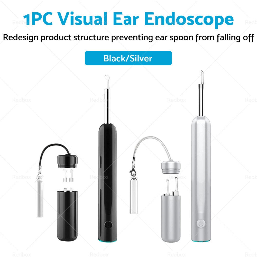 Ear Wax Remover Camera Cleaning Pick Tool with LED Light