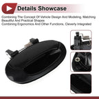 Exterior Door Handle for Hyundai Elantra Rear Right Black (2011-2016)