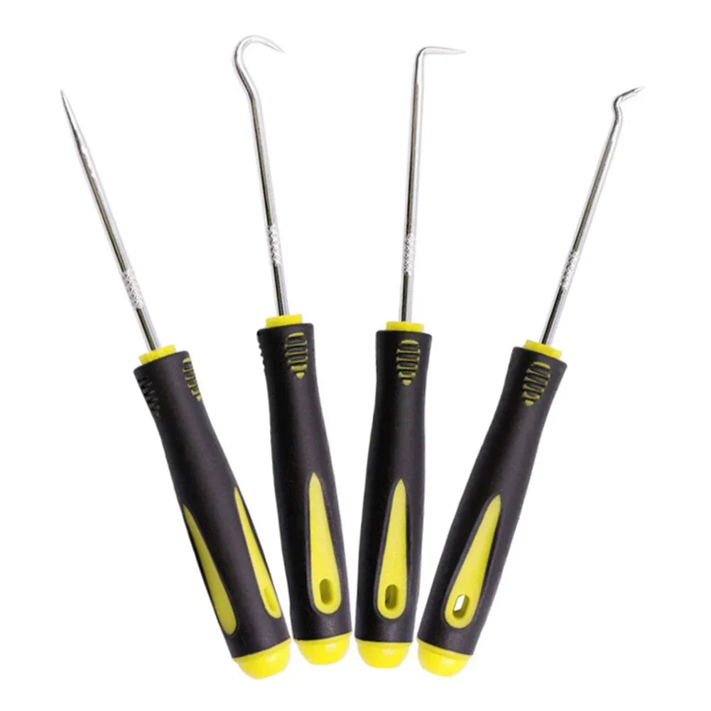 4pcs Car Pick & Hook Set for Pulling O Rings