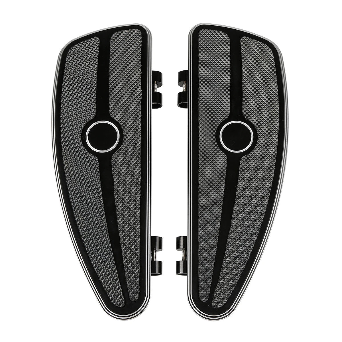 Half-Shield Rider Footboard w/ Mount Bracket for Harley Electra Glide (2014–2023)