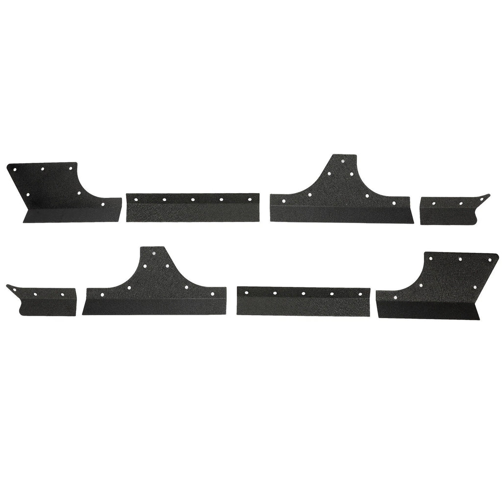 Set of 4 Rocker Guards for Jeep Wrangler JK JKU (2007–2018)