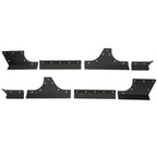 Set of 4 Rocker Guards for Jeep Wrangler JK JKU (2007–2018)