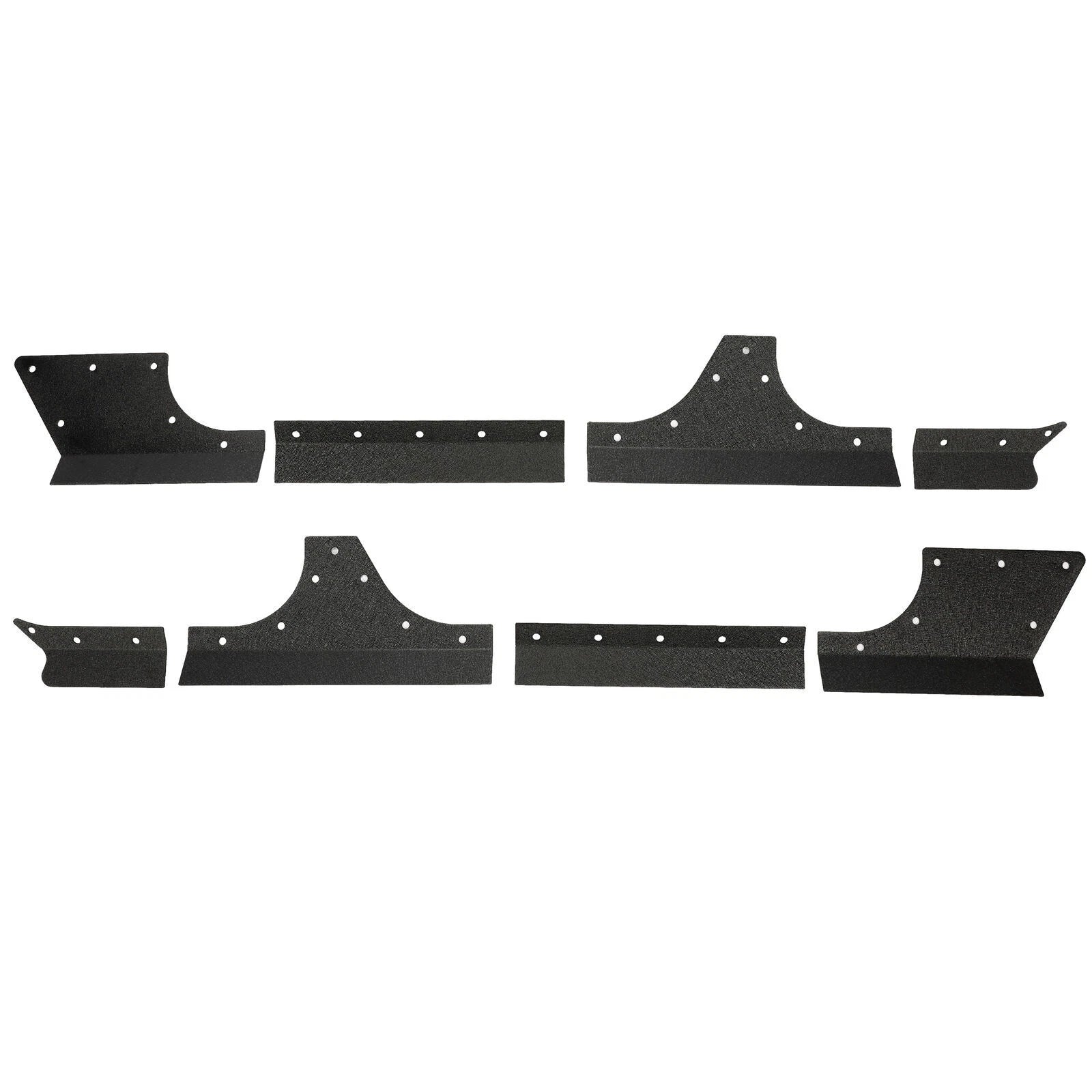 Set of 4 Rocker Guards for Jeep Wrangler JK JKU (2007–2018)