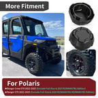 2X Matte Black Rear Rim Cap 1524066-458 for Polaris Ranger SP 570 (2022–2025)