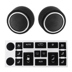 Cover Trim Audio Knobs Radio Climate Button Sticker for Cadillac Escalade (2002–2023)