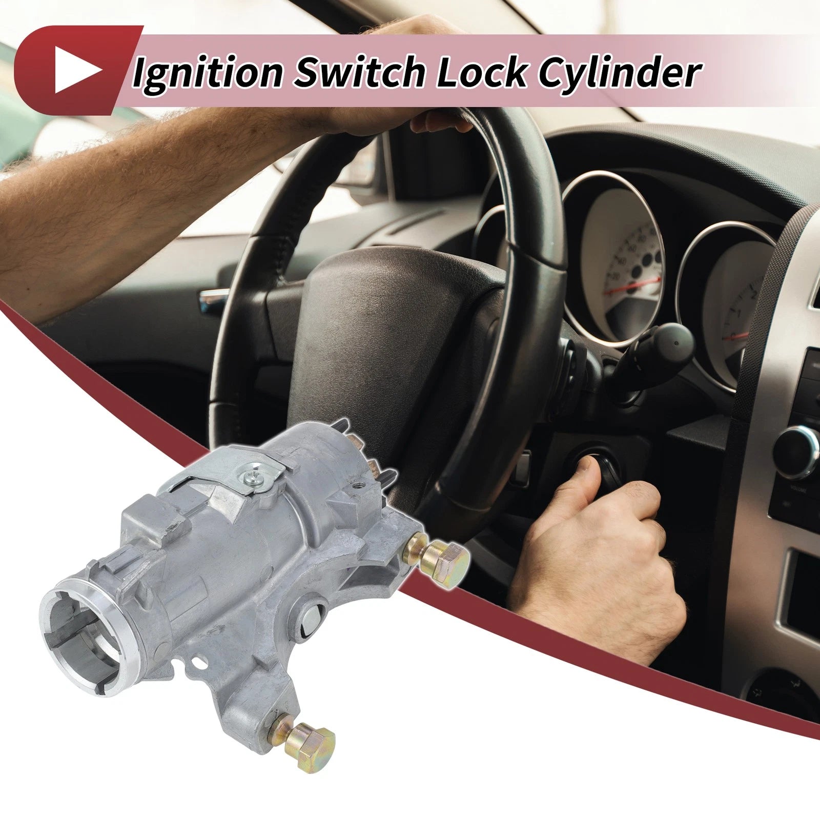 Ignition Lock Cylinder for Audi A4 (1998–2009) No. 4B0905851F/4B0905851M/4B0905851P