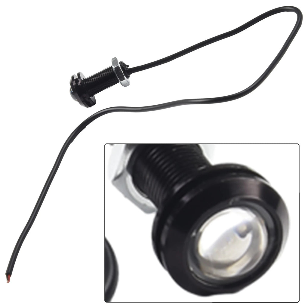 Set of 4 Blue LED Boat Lights for Outrigger Spreader Transom (Waterproof)