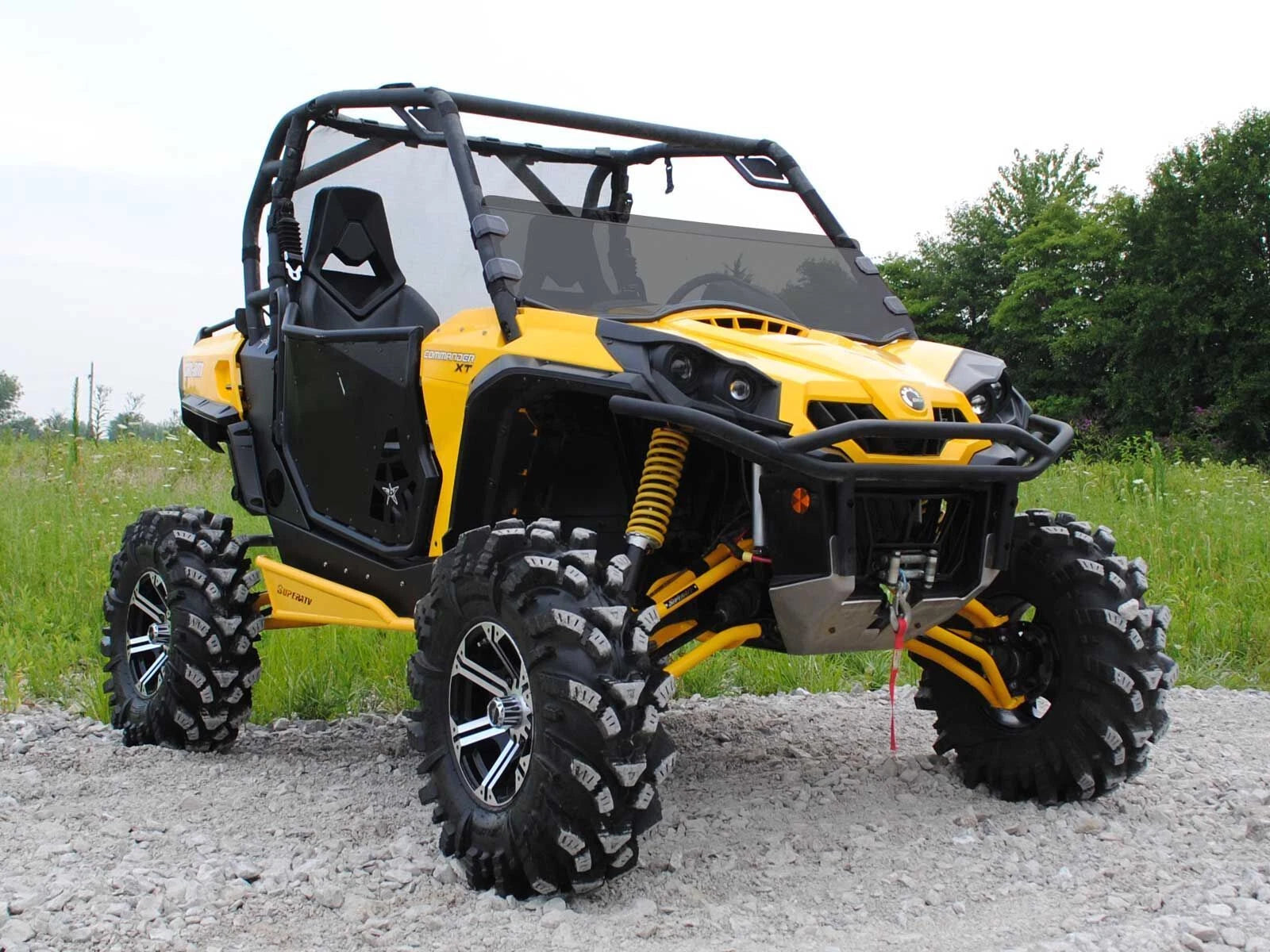 Dark Tint Half Windshield for Can-Am Commander 1000 / MAX (2021–2023)