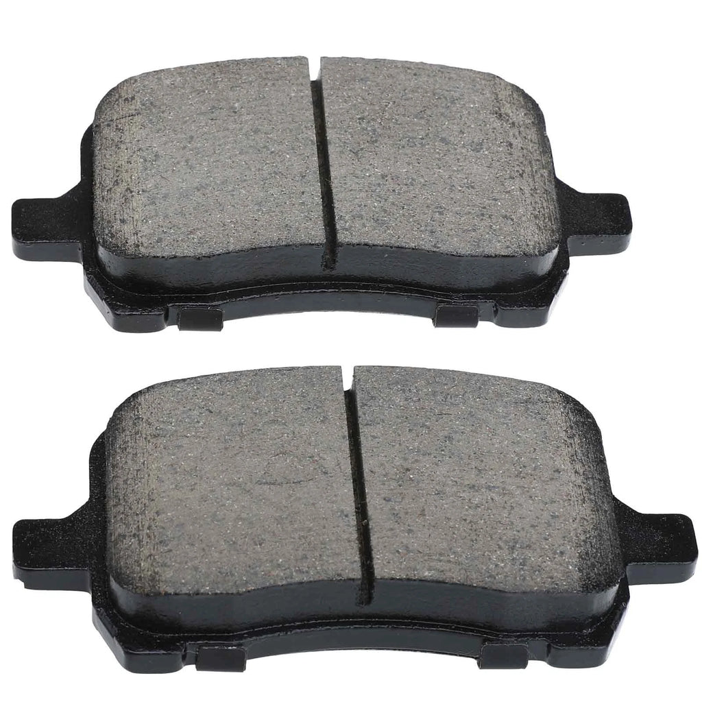 Set of 2 Front Disc Brake Rotors & Ceramic Pads for Chevy Malibu (2004–2012)