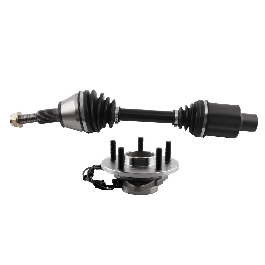 CV Axle Shaft & Wheel Bearing Hub for Ram 1500 (2012–2018) 68028398AA 515151