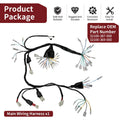 Main Wiring Wire Harness for Honda CB360 (1974–1976) 32100-387-000, 32100-369-000