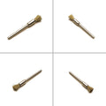 15x Brass Rotary Wire Wheel Polishing Brushes for Power Drill (40mm)