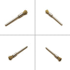15x Brass Rotary Wire Wheel Polishing Brushes for Power Drill (40mm)