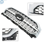 Grill Grille for Ford F-150 (2021-2023) Silver Chrome