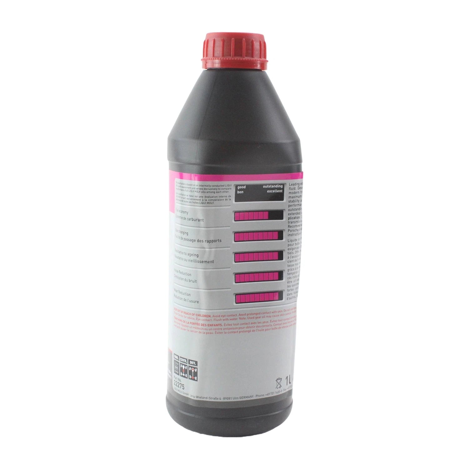 Set of 8 Liqui Moly Top Tec MTF 5400 75W-90 Gear Oil (8L)