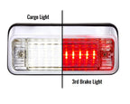 LED Bed Cargo Lamp and 3rd Brake Light Assembly for Chevy GMC Pickup (1969–1972)