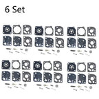 6X Carburetor Kit for Echo PB-1000 PB-1010 (Zama RB-52 C1Q-P18 C1Q-P22)
