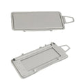Gray Left Sun Visor Mirror Holder Cover for Mercedes S-Class (1998-2005)