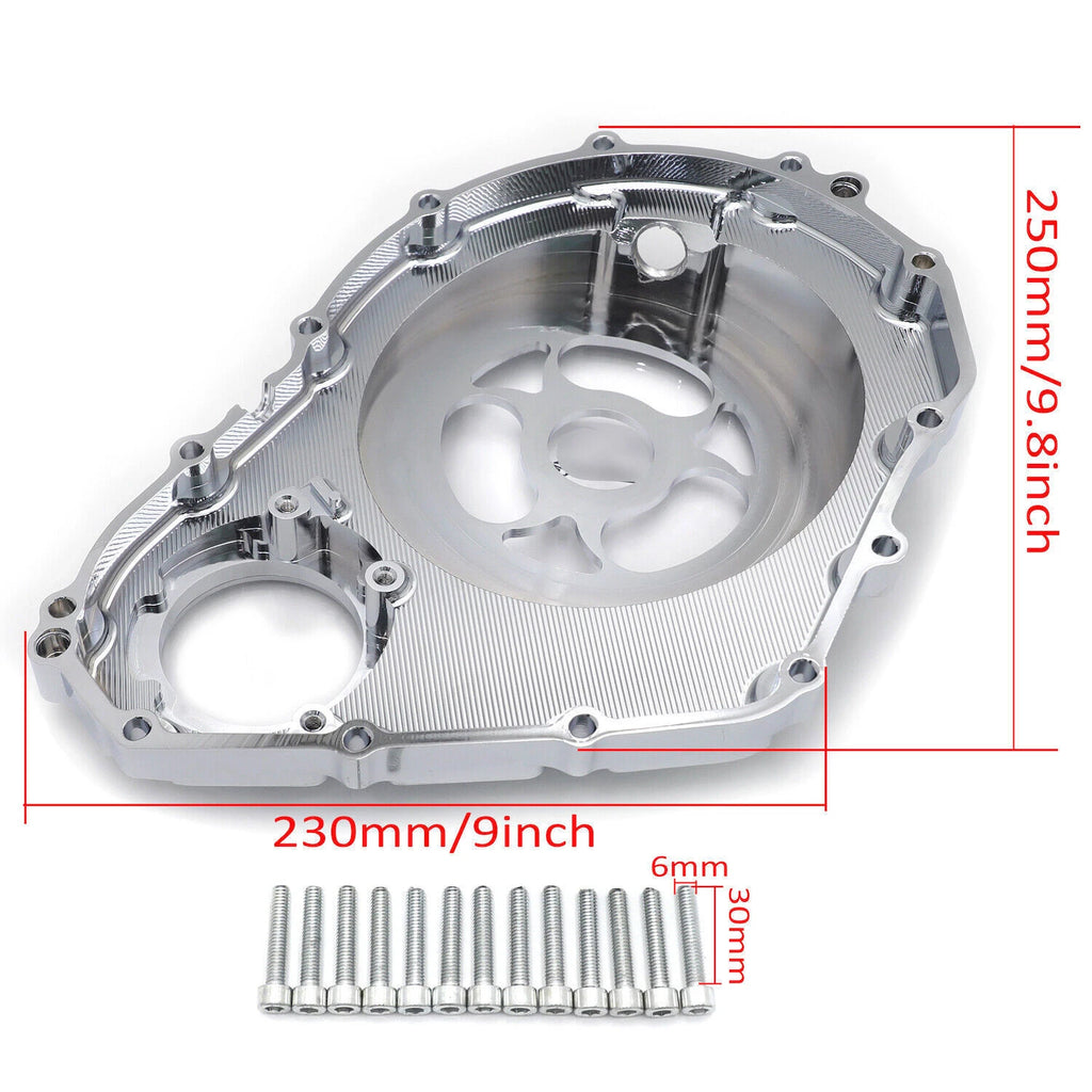 Right Side Engine Clutch Cover for Suzuki GSXR600 GSXR750 (2006–2023) w/ Gasket