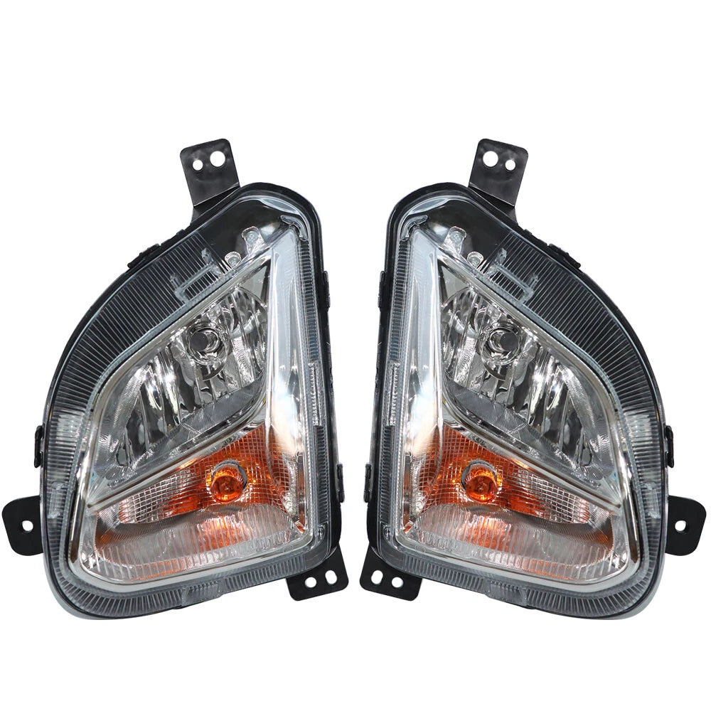 2X Clear Lens Fog Light Driving Lamp for Chevy Equinox (2018–2020)