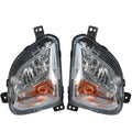 2X Clear Lens Fog Light Driving Lamp for Chevy Equinox (2018–2020)