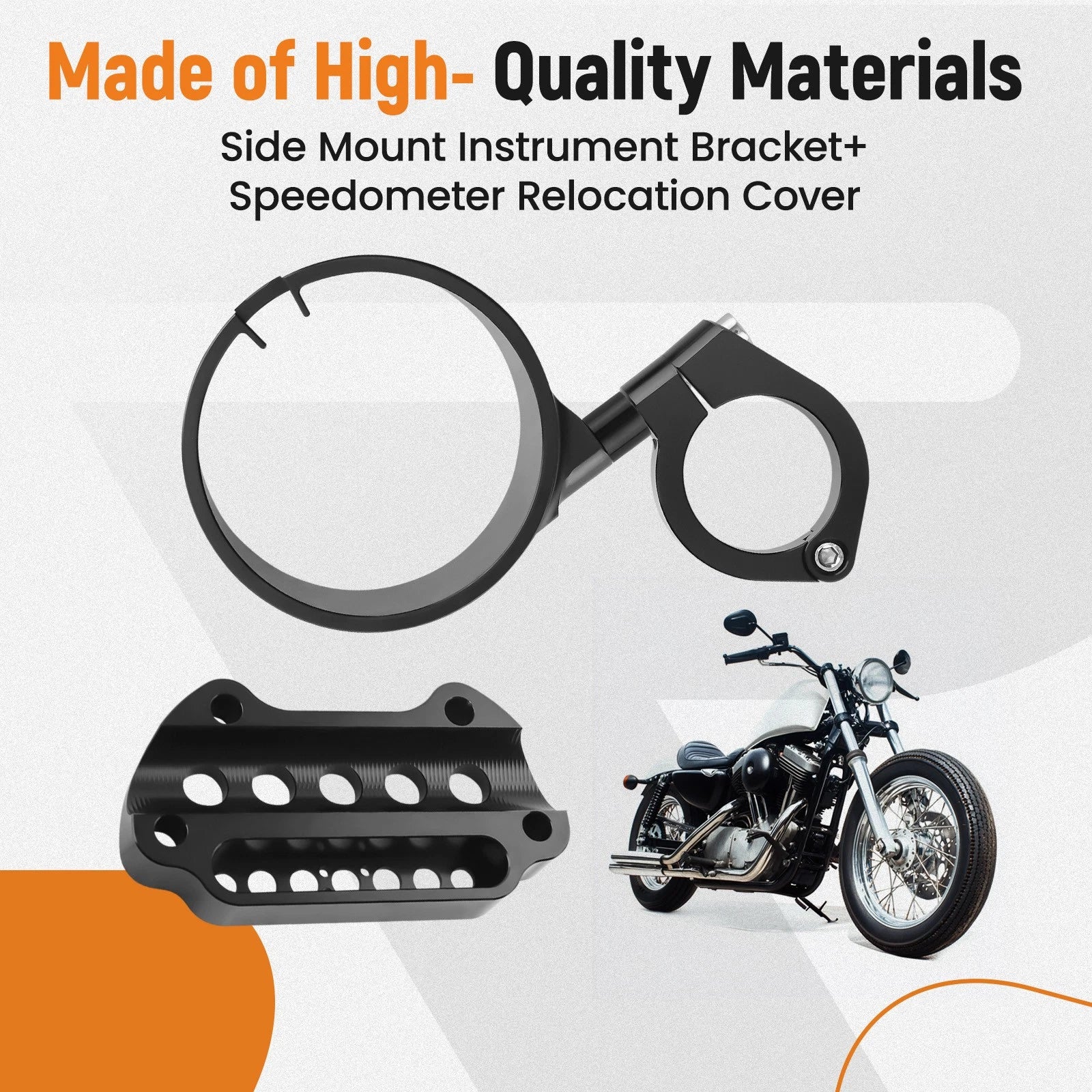 Speedometer Bracket Cover for Harley Sportster 1200/883 (2004–2023)