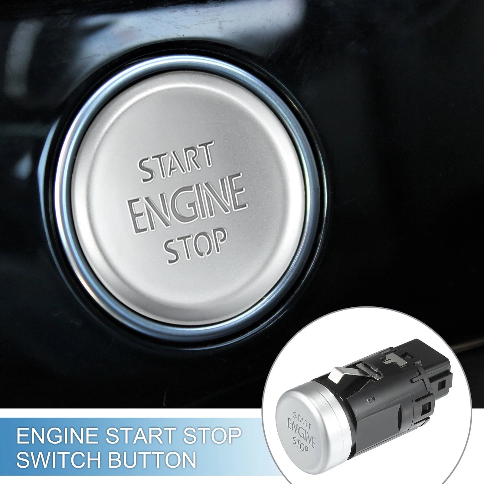 Engine Start Stop Switch Button for Volkswagen Magotan B8 (2017–2021)