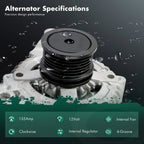 Alternator 155A for Lexus IS300 (2021–2023), NX200t (2015–2017) 2706036100