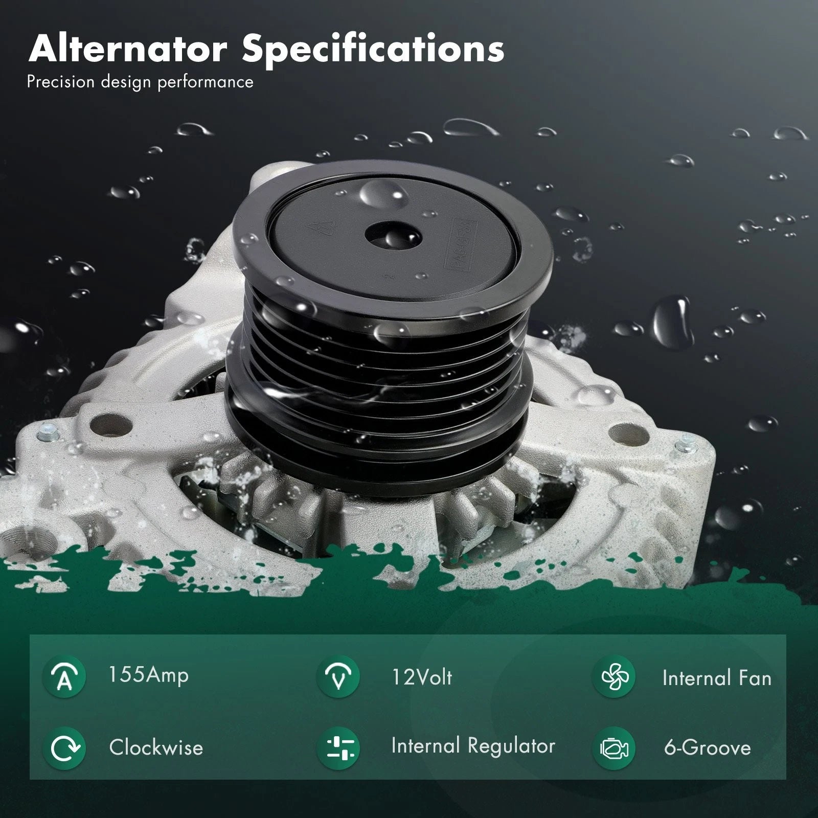 Alternator 155A for Lexus IS300 (2021–2023), NX200t (2015–2017) 2706036100