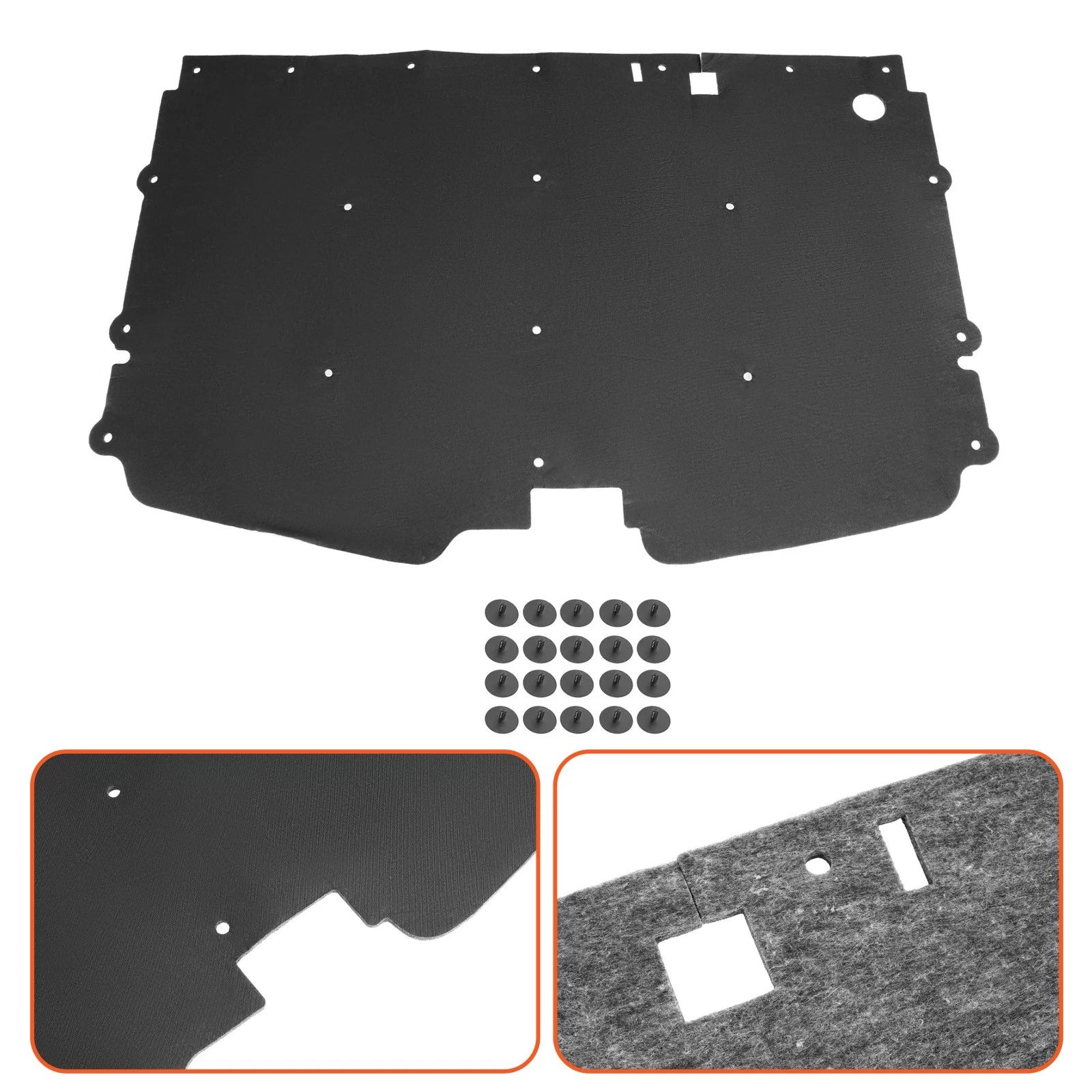 Hood Insulation Pad for Chevy GMC C&K Series/Suburban/Tahoe (1988–1998)