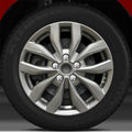 17x6.5 Factory Wheel (Medium Sparkle Silver) For 2014-2015 Kia Optima