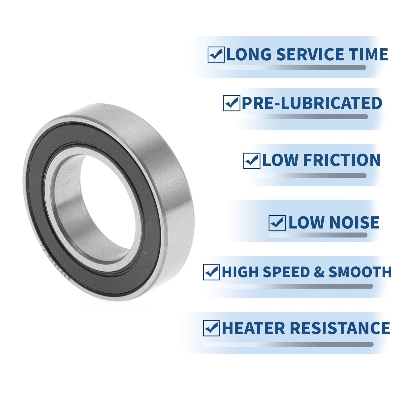 Deep Groove Ball Bearing 6903DDU for Scooter Skateboard Wheel (P2)