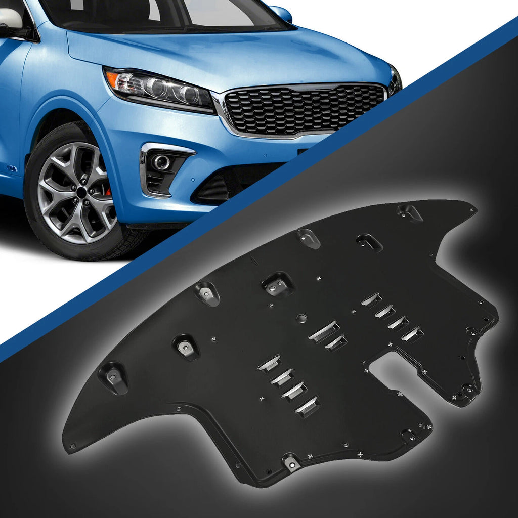 Engine Splash Shield Under Cover for Kia Sorento (2016–2020) W/ Aluminum Pad