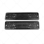 2X License Plate Cover Frame for European Vehicles (2002–2019)